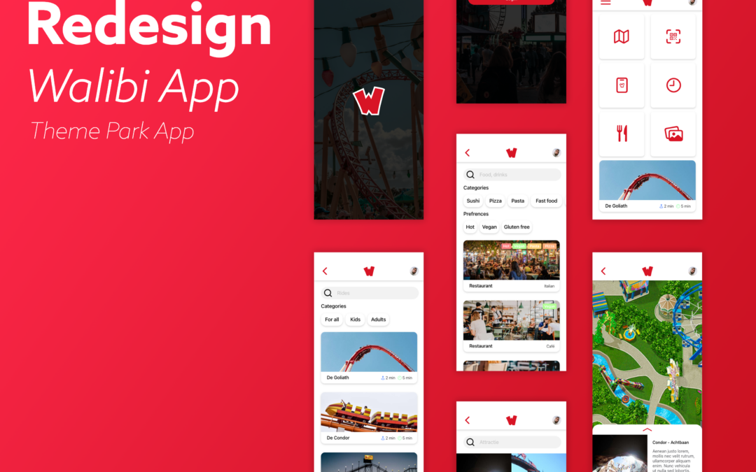 Walibi App Redesign